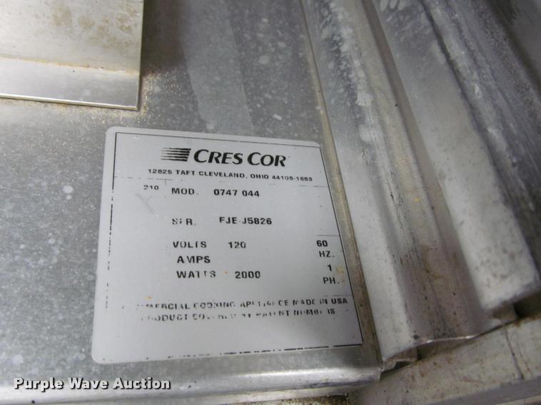 image for item BT9133 (2) CresCor warming cabinets