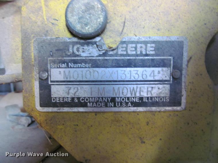 image for item BT9134 John Deere F932 lawn mower