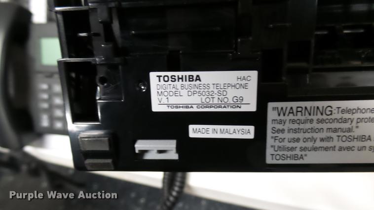 image for item BU9437 Toshiba phone system