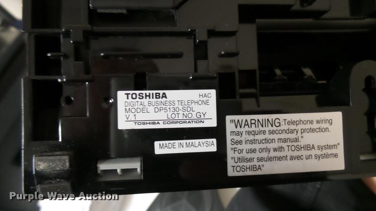 image for item BU9437 Toshiba phone system