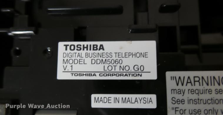 image for item BU9437 Toshiba phone system