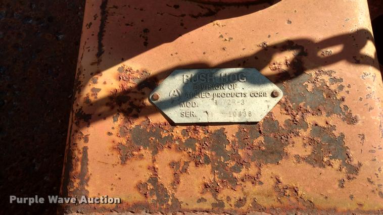 image for item BU9897 Bush Hog rotary mower