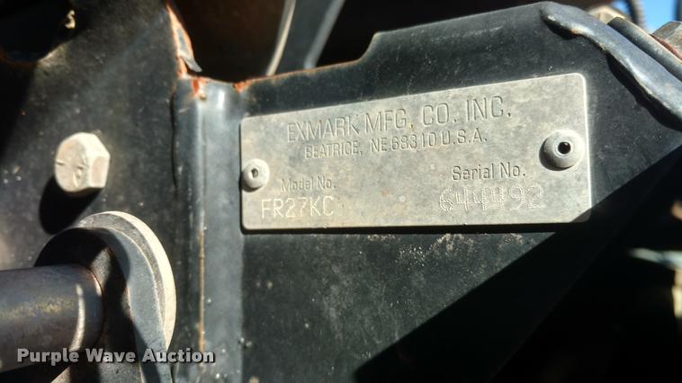 image for item BU9901 Exmark FR27KC ZTR lawn mower