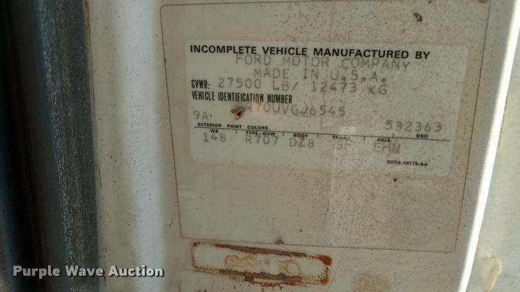 image for item BU9902 1980 Ford F800 dump truck