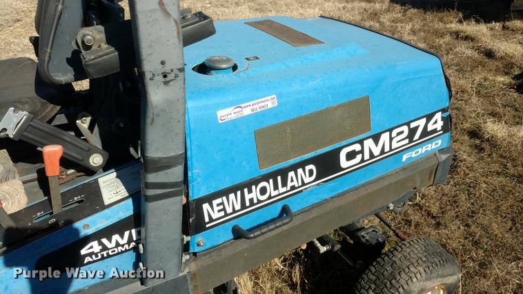 image for item BU9903 1989 New Holland CM274 lawn mower