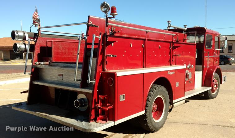 image for item BU9911 Seagrave fire truck