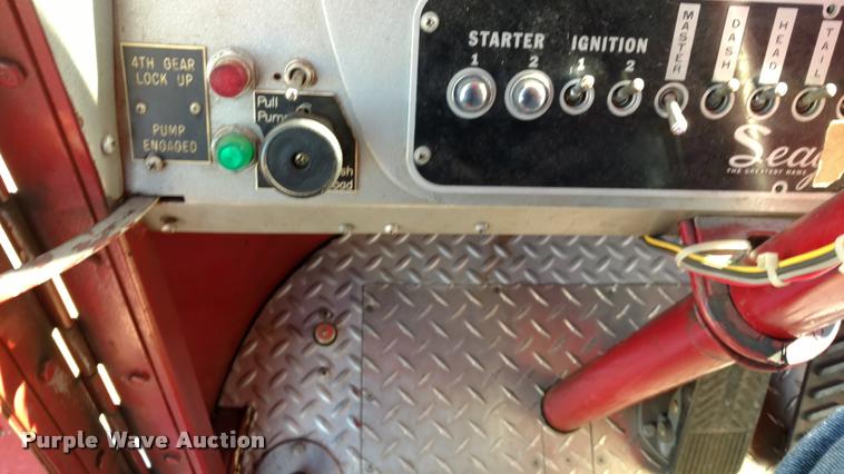 image for item BU9911 Seagrave fire truck