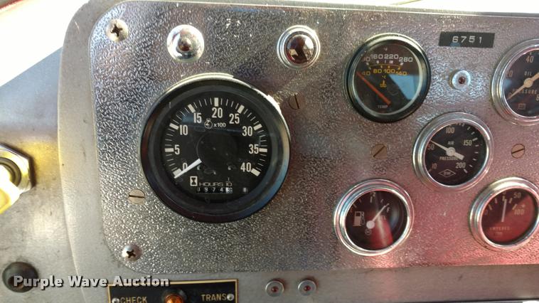 image for item BU9911 Seagrave fire truck