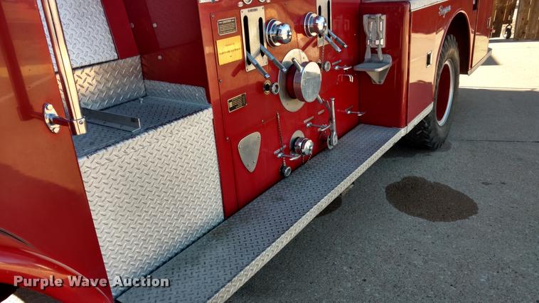 image for item BU9911 Seagrave fire truck