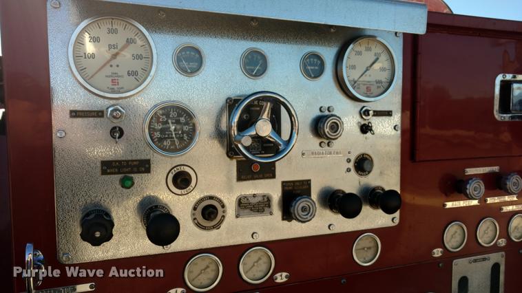 image for item BU9911 Seagrave fire truck