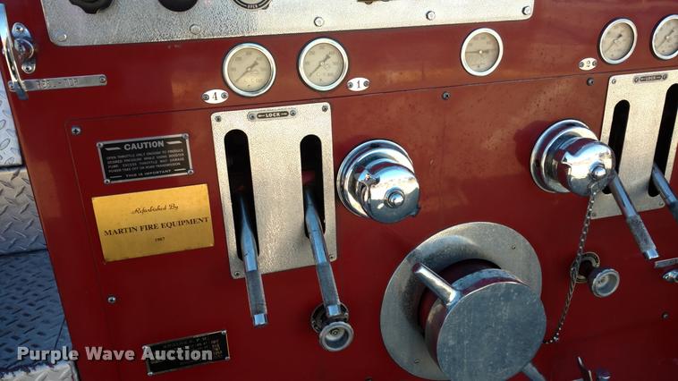 image for item BU9911 Seagrave fire truck