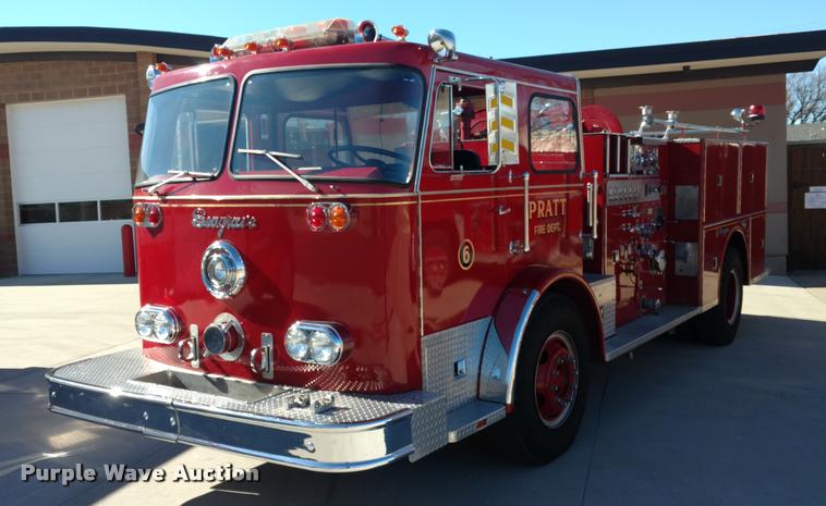 image for item BU9912 Seagrave fire truck
