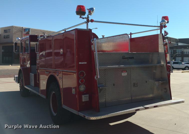 image for item BU9912 Seagrave fire truck