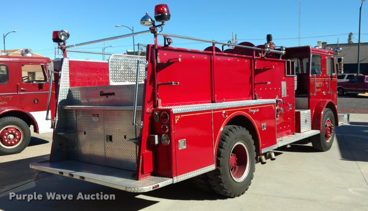 image for item BU9912 Seagrave fire truck