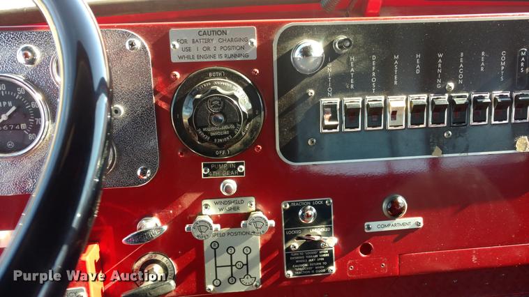 image for item BU9912 Seagrave fire truck