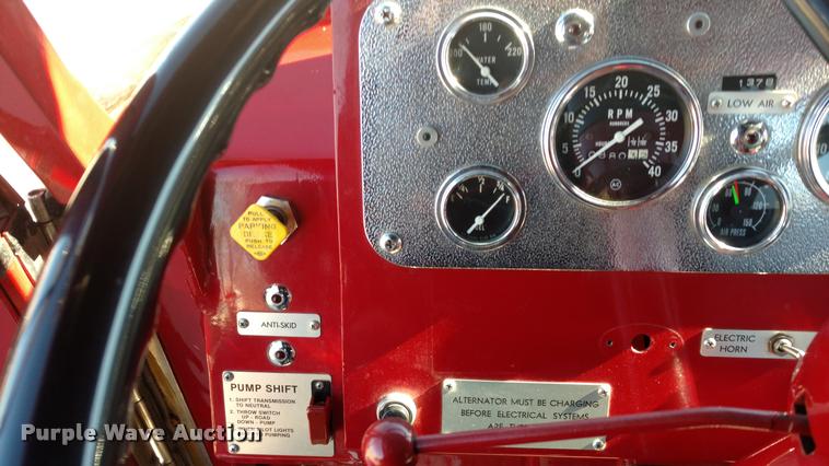 image for item BU9912 Seagrave fire truck