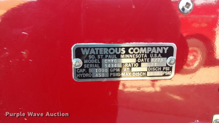 image for item BU9912 Seagrave fire truck