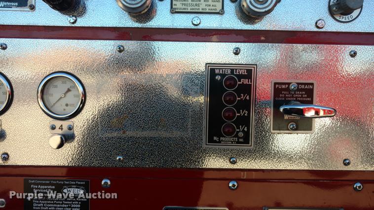 image for item BU9912 Seagrave fire truck