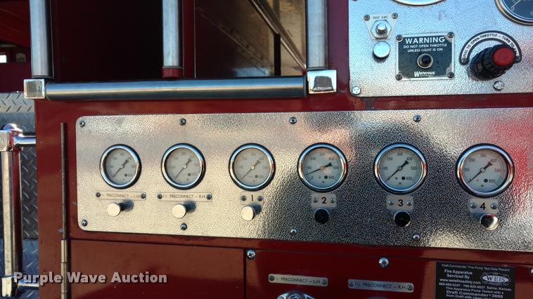 image for item BU9912 Seagrave fire truck