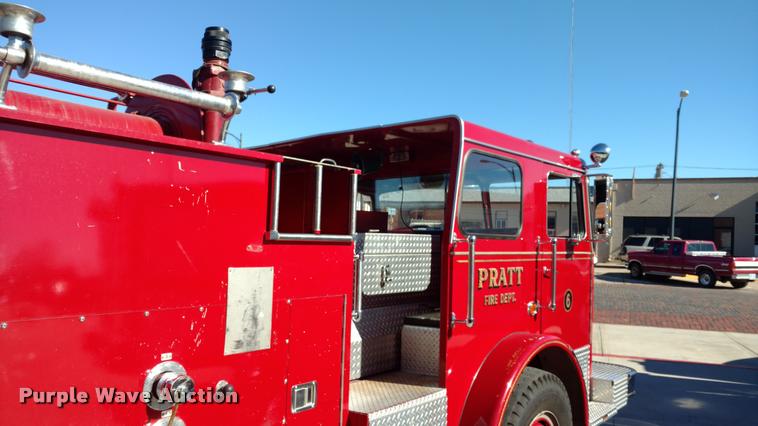 image for item BU9912 Seagrave fire truck