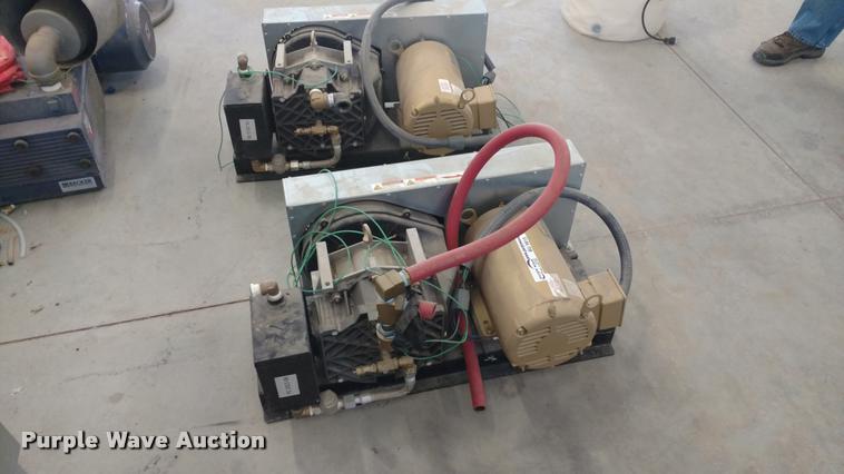 image for item BU9915 (2) Coaire booster compressor pumps