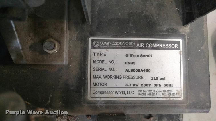 image for item BU9915 (2) Coaire booster compressor pumps