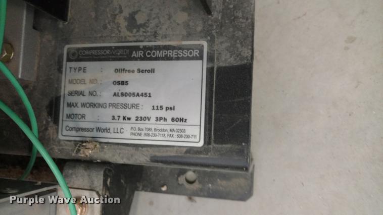 image for item BU9915 (2) Coaire booster compressor pumps