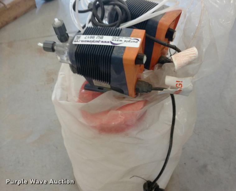 image for item BU9917 (2) Prominent chemical feed pumps