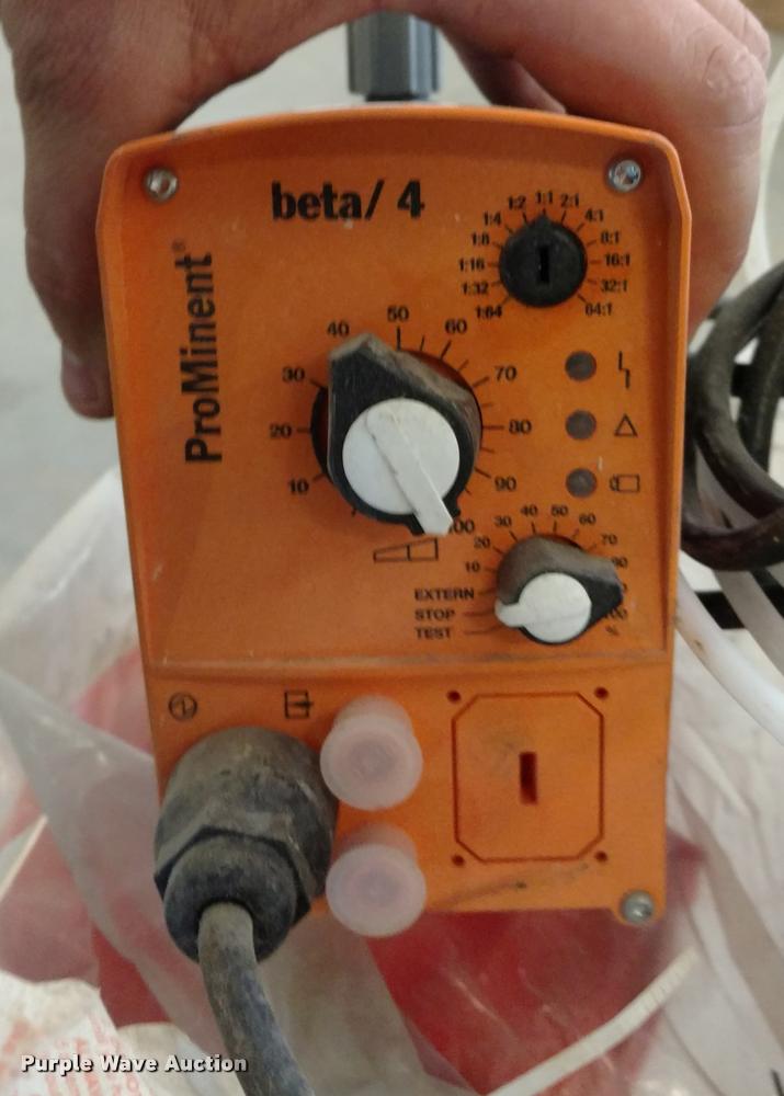 image for item BU9917 (2) Prominent chemical feed pumps