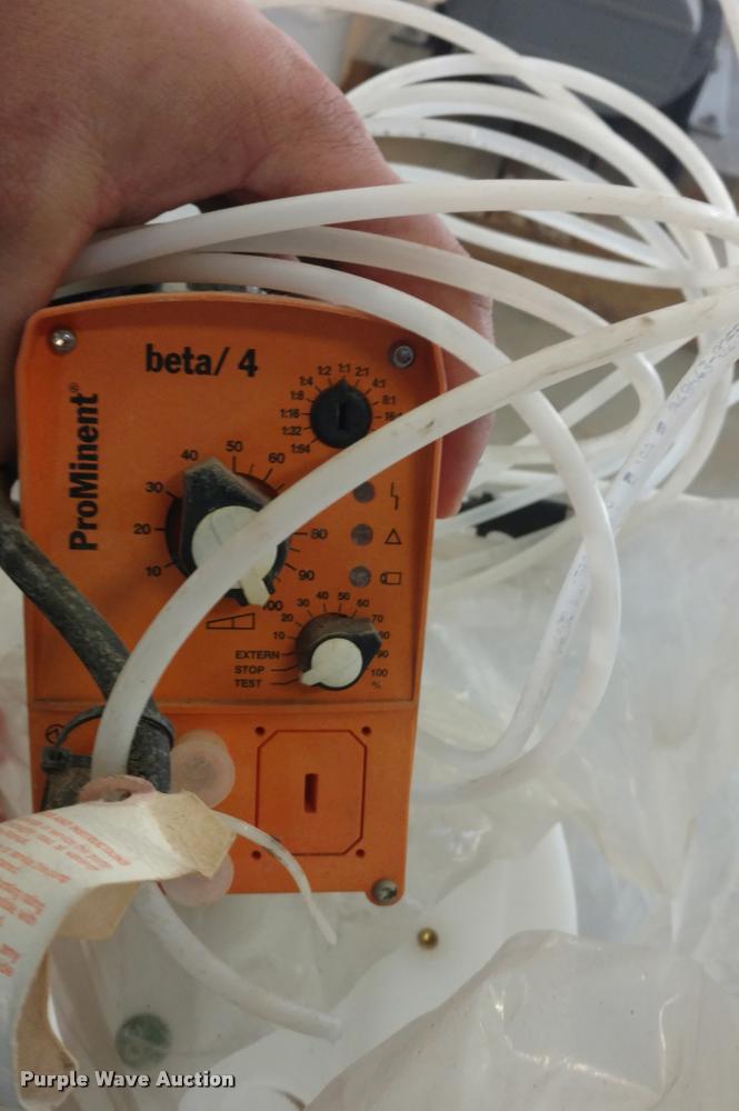 image for item BU9917 (2) Prominent chemical feed pumps