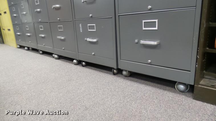 image for item CB9570 (9) filing cabinets