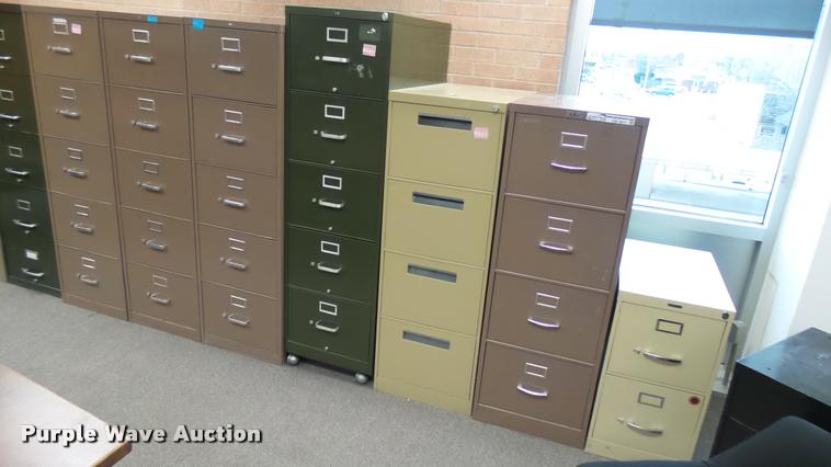image for item CB9571 (7) filing cabinets