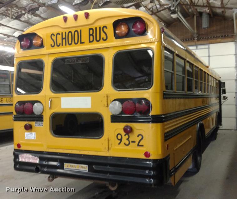 image for item DA5506 1993 Blue Bird TC2000 school bus