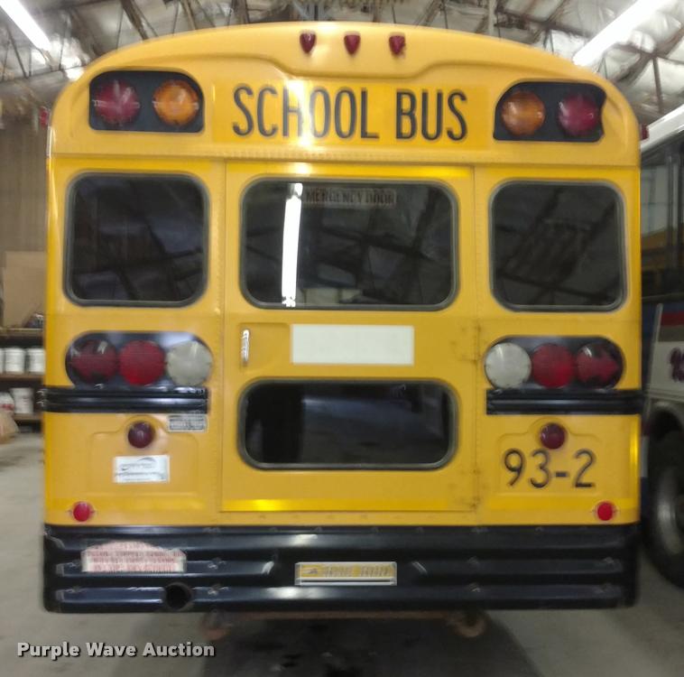 image for item DA5506 1993 Blue Bird TC2000 school bus
