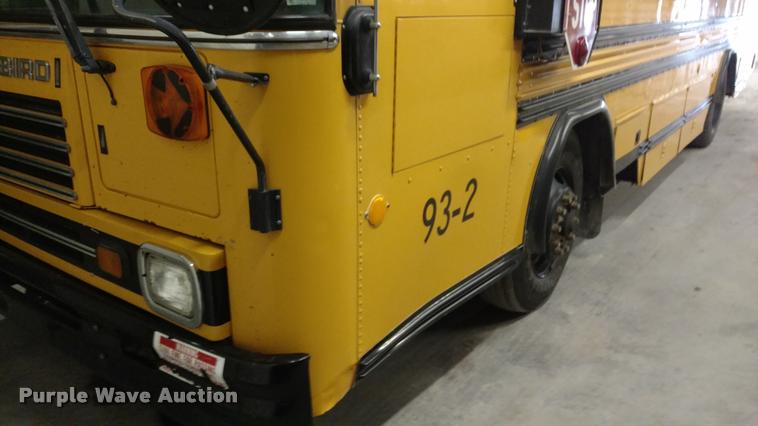 image for item DA5506 1993 Blue Bird TC2000 school bus