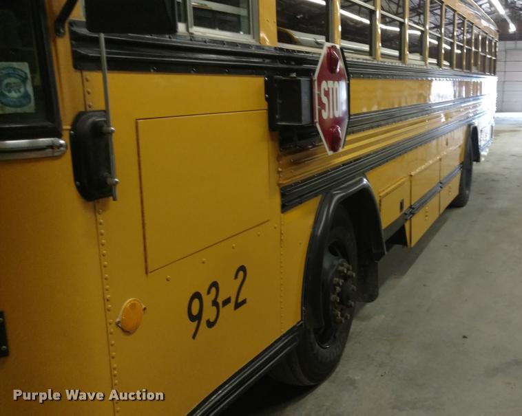 image for item DA5506 1993 Blue Bird TC2000 school bus
