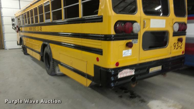 image for item DA5506 1993 Blue Bird TC2000 school bus