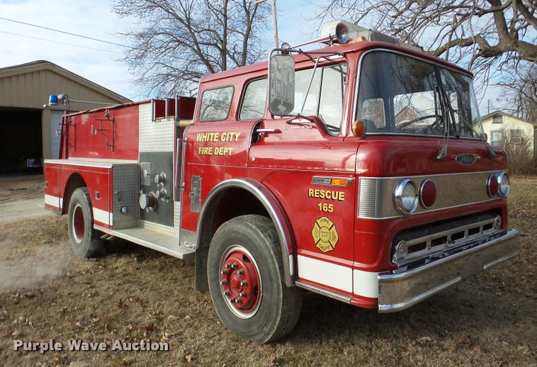 image for item DA7266 1978 Ford fire truck