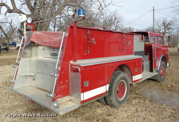 image for item DA7266 1978 Ford fire truck