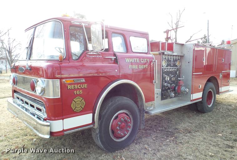 image for item DA7266 1978 Ford fire truck