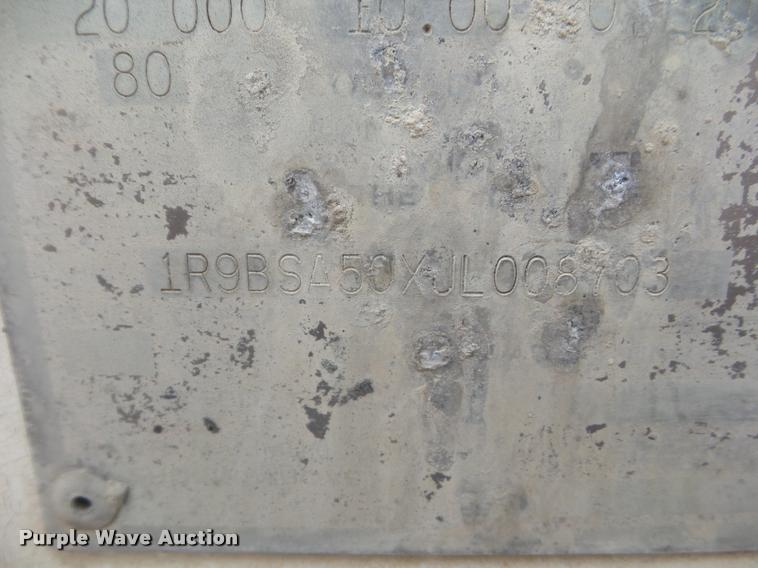 image for item DA7718 1988 Rancho bottom dump trailer