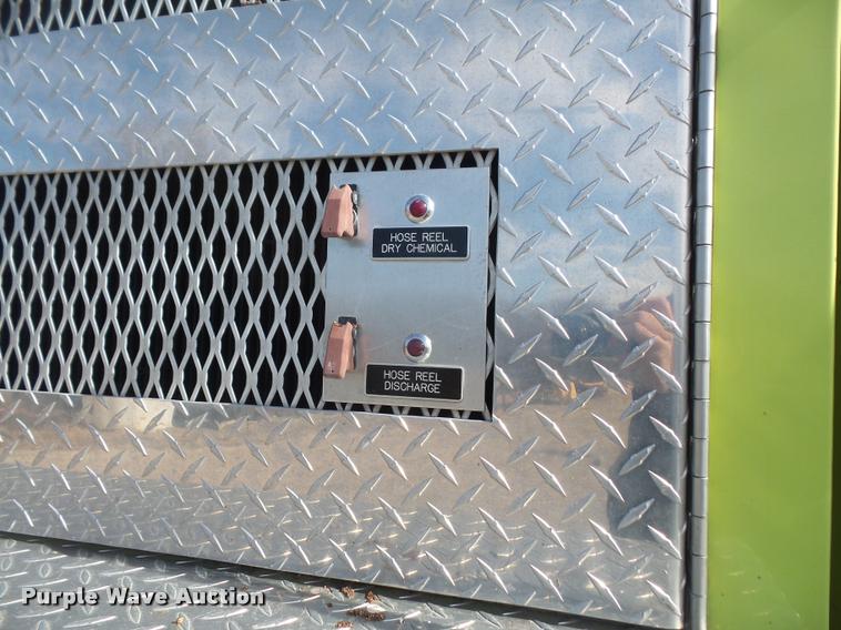 image for item DB0731 1993 International 4800 Crew Cab foam pumper fire truck