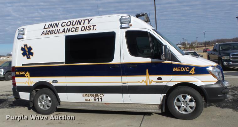 image for item DB1280 2015 Mercedes Benz Sprinter 2500 ambulance by Osage