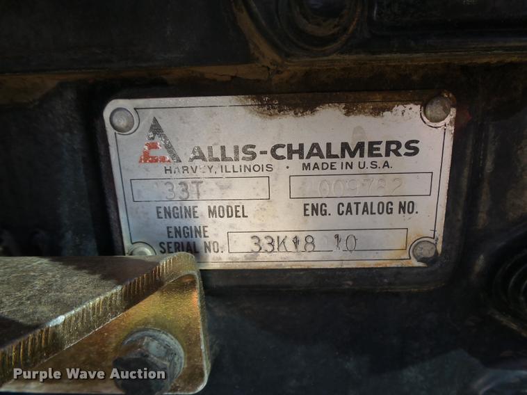 image for item DB1893 1983 Allis Chalmers 6060 tractor