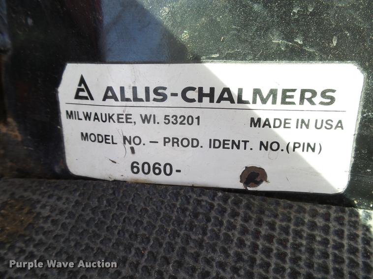 image for item DB1893 1983 Allis Chalmers 6060 tractor