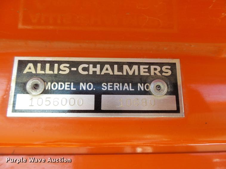 image for item DB1893 1983 Allis Chalmers 6060 tractor