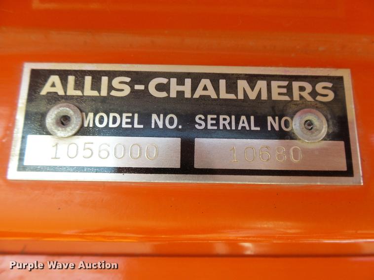 image for item DB1893 1983 Allis Chalmers 6060 tractor