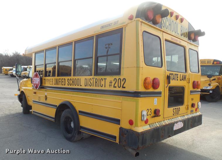 image for item DB2984 2006 Chevrolet Express 3500 Cargo school bus