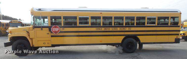 image for item DB2985 2002 Chevrolet Blue Bird school bus