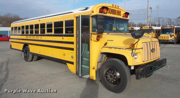 image for item DB2985 2002 Chevrolet Blue Bird school bus